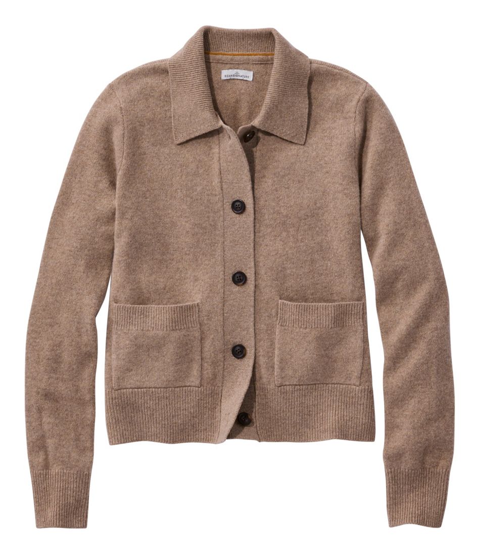 Women's Signature Camp Merino Wool Sweater, Cardigan | L.L.Bean