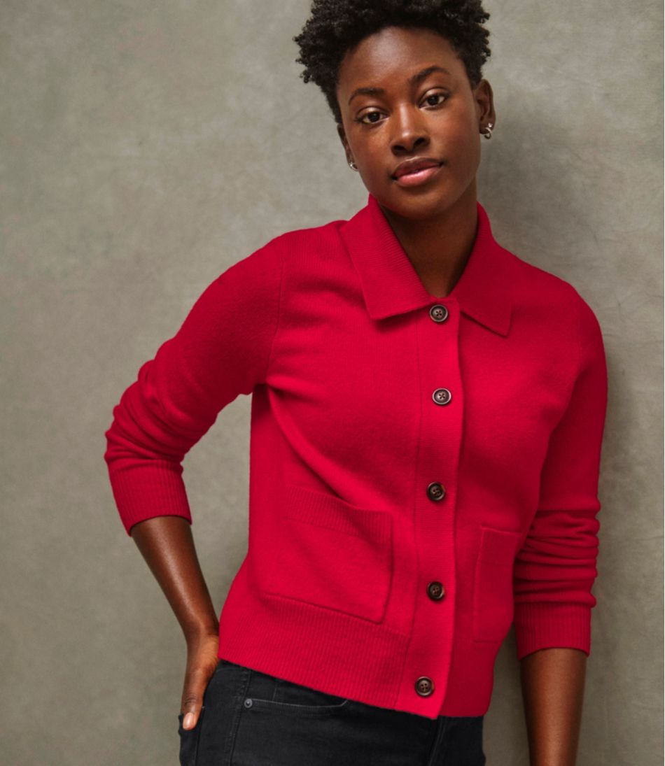 Women's Signature Camp Merino Wool Sweater, Cardigan | L.L.Bean