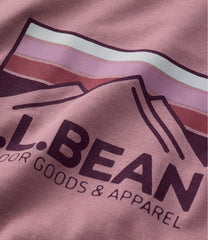 Women's Mountainside Crewneck Tee, Short-Sleeve Graphic | L.L.Bean