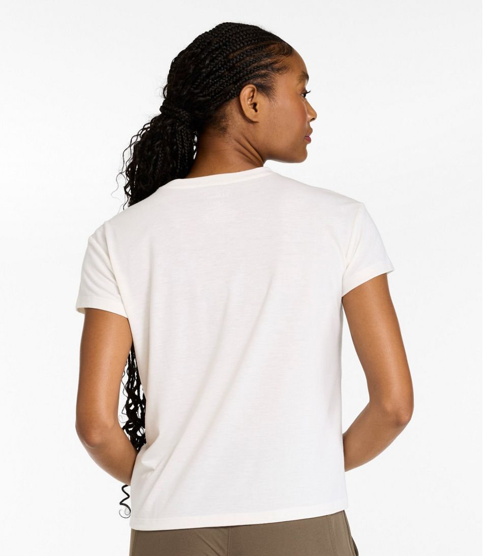 Women's Mountainside Crewneck Tee, Short-Sleeve | L.L.Bean