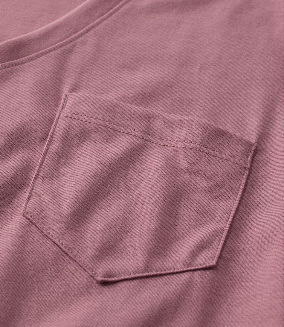Women's Mountainside V-Neck Pocket Tee, Short Sleeve | L.L.Bean