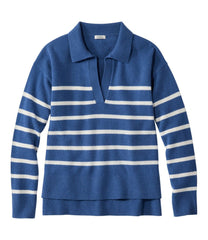 Women's Classic Cashmere Sweater, Relaxed Polo | L.L.Bean
