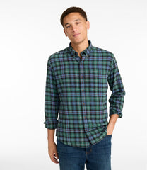 Men's Sunwashed Twill Shirt, Slightly Fitted Untucked Fit | L.L.Bean