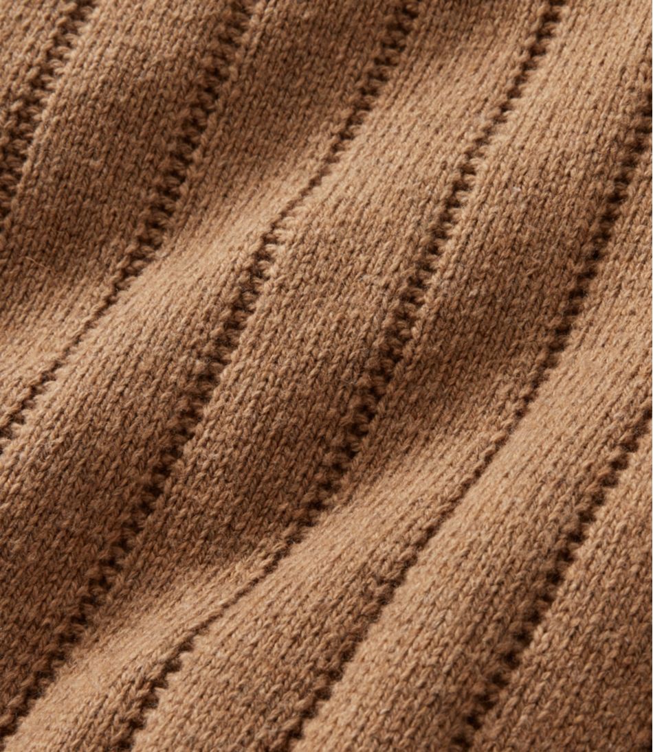 Men's Riverton Wool/Cotton Sweater, Mockneck | L.L.Bean
