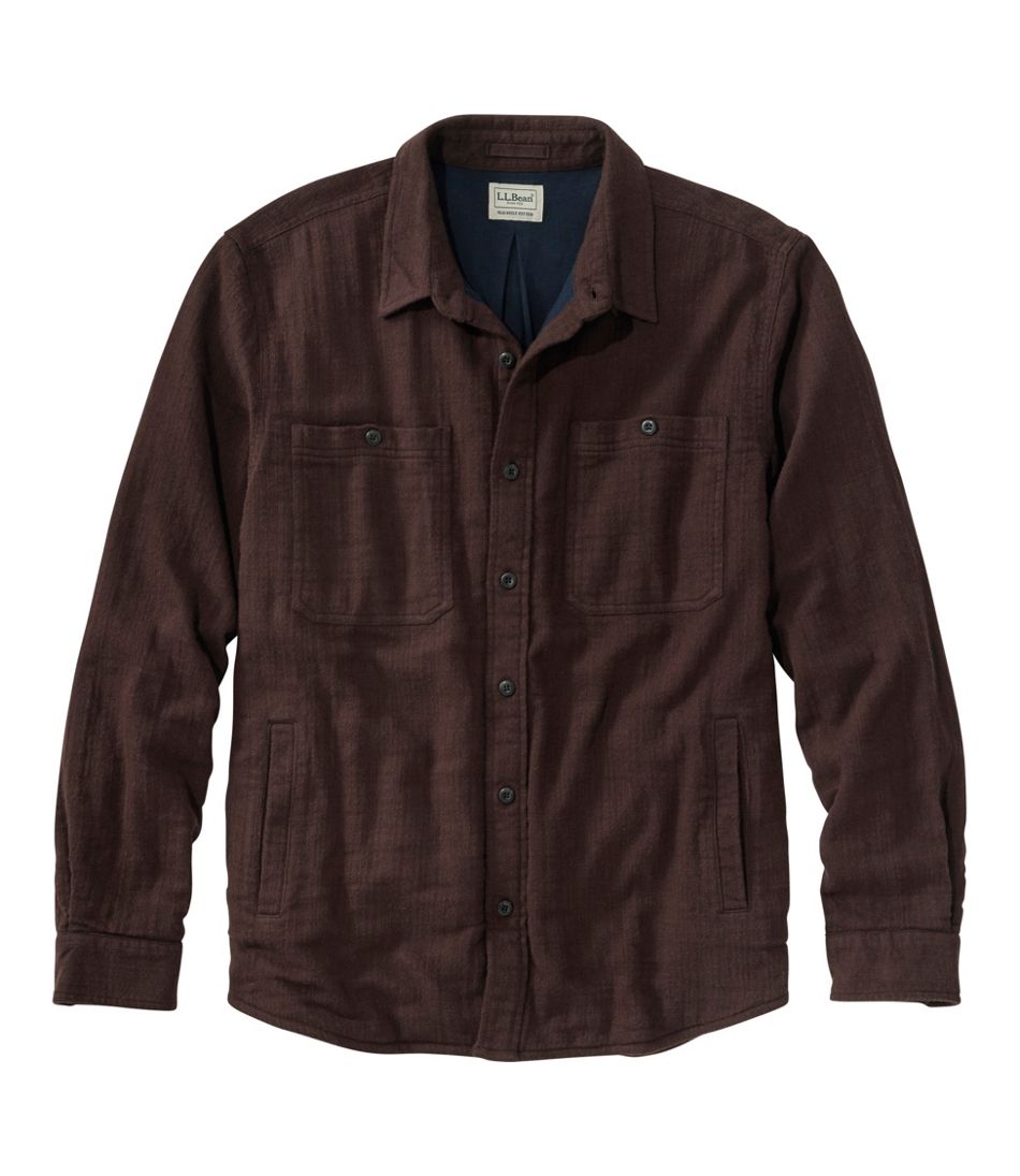 Men's 1912 Field Flannel Shirt, Lined, Slightly Fitted Untucked Fit | L.L.Bean