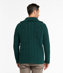 Men's Signature Cotton Fisherman Sweater, Full-Zip | L.L.Bean