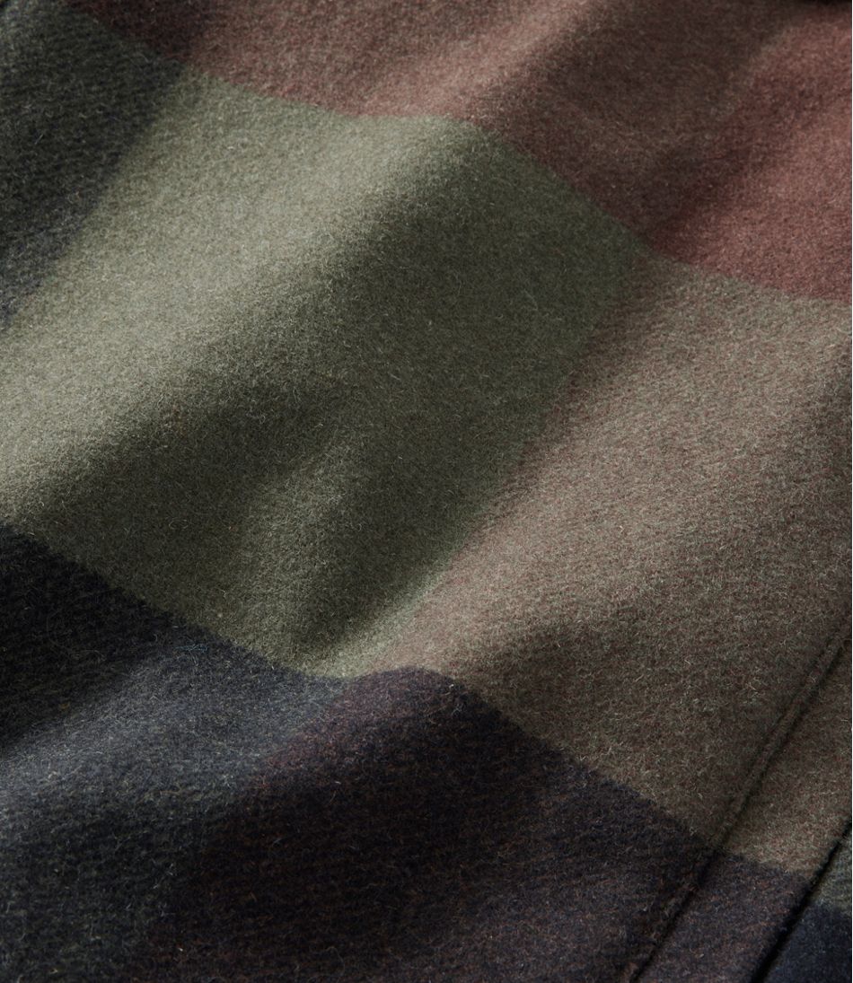 Men's Signature Wool Workshirt, Plaid | L.L.Bean