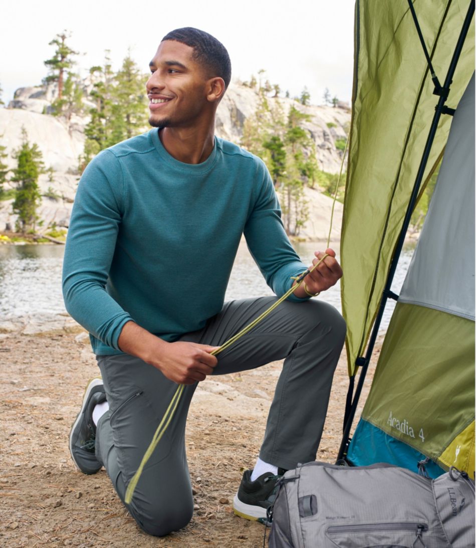 Men's Mountainside Micro Waffle Crew | L.L.Bean