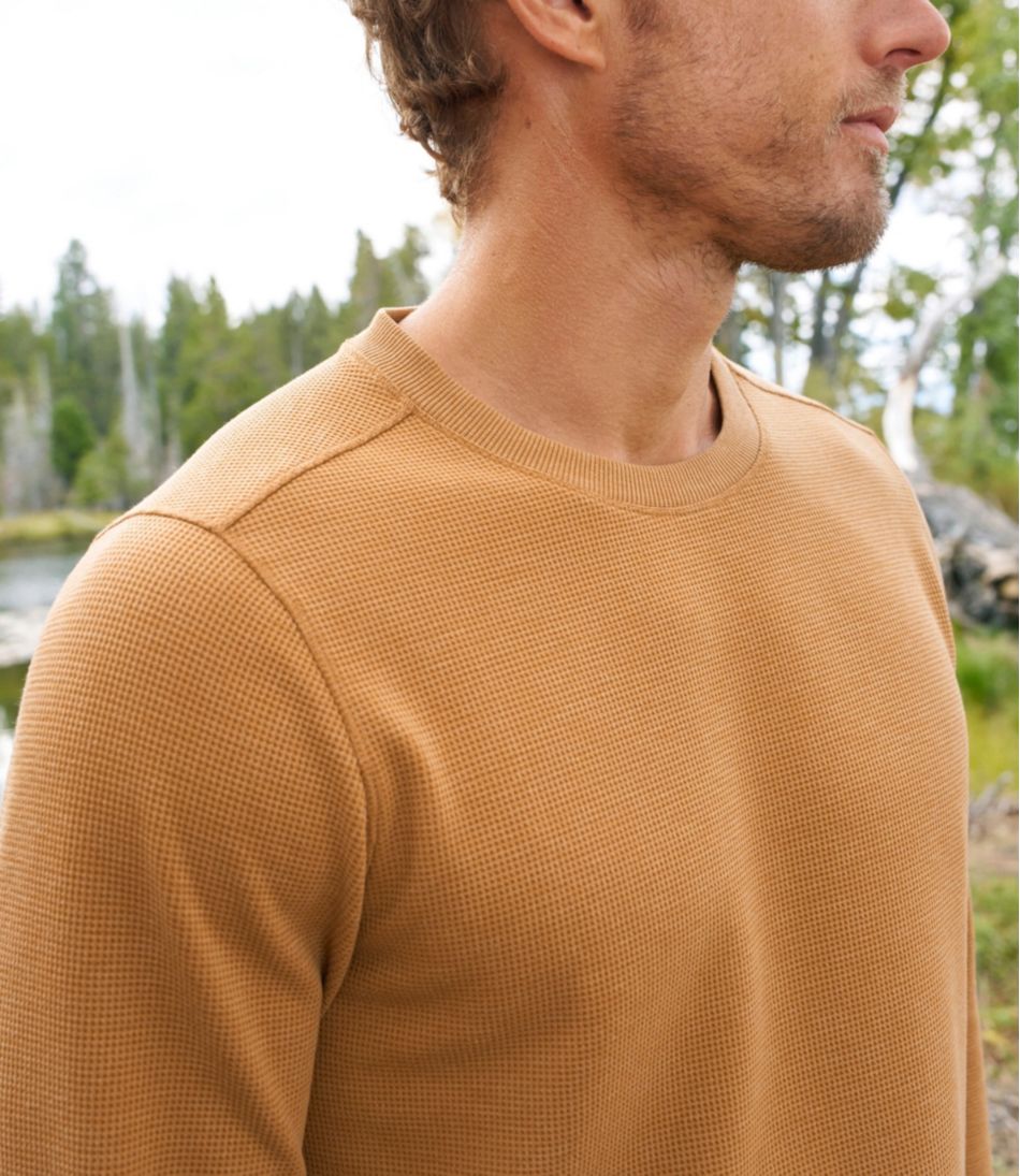 Men's Mountainside Micro Waffle Crew | L.L.Bean
