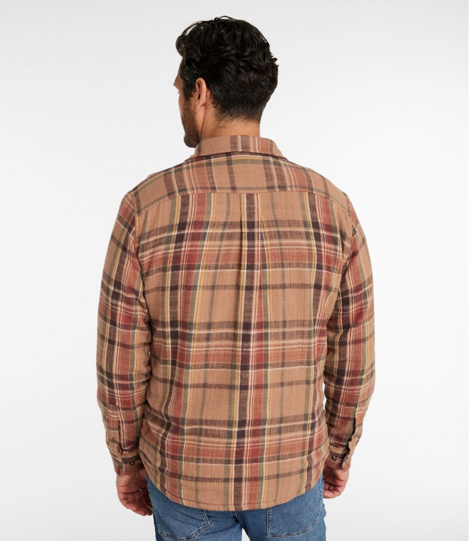 Men's 1912 Field Flannel Shirt, Lined, Slightly Fitted Untucked Fit, Plaid | L.L.Bean