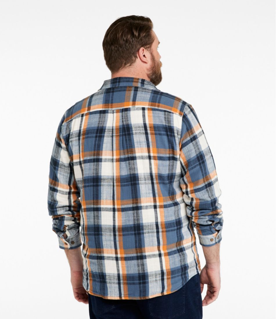Men's 1912 Field Flannel Shirt, Lined, Slightly Fitted Untucked Fit, Plaid | L.L.Bean