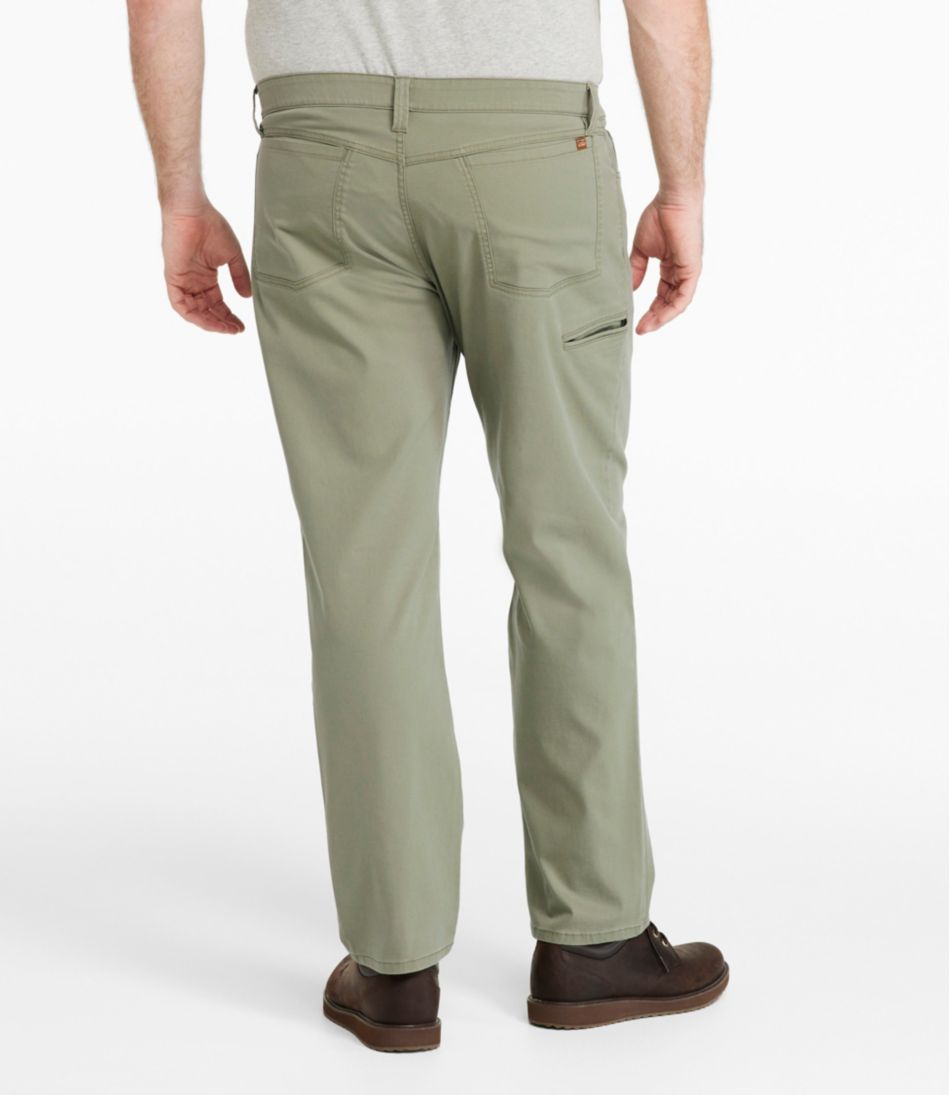 Men's BeanFlex® Performance Canvas Pants, Five-Pocket, Standard Fit, Straight Leg | L.L.Bean