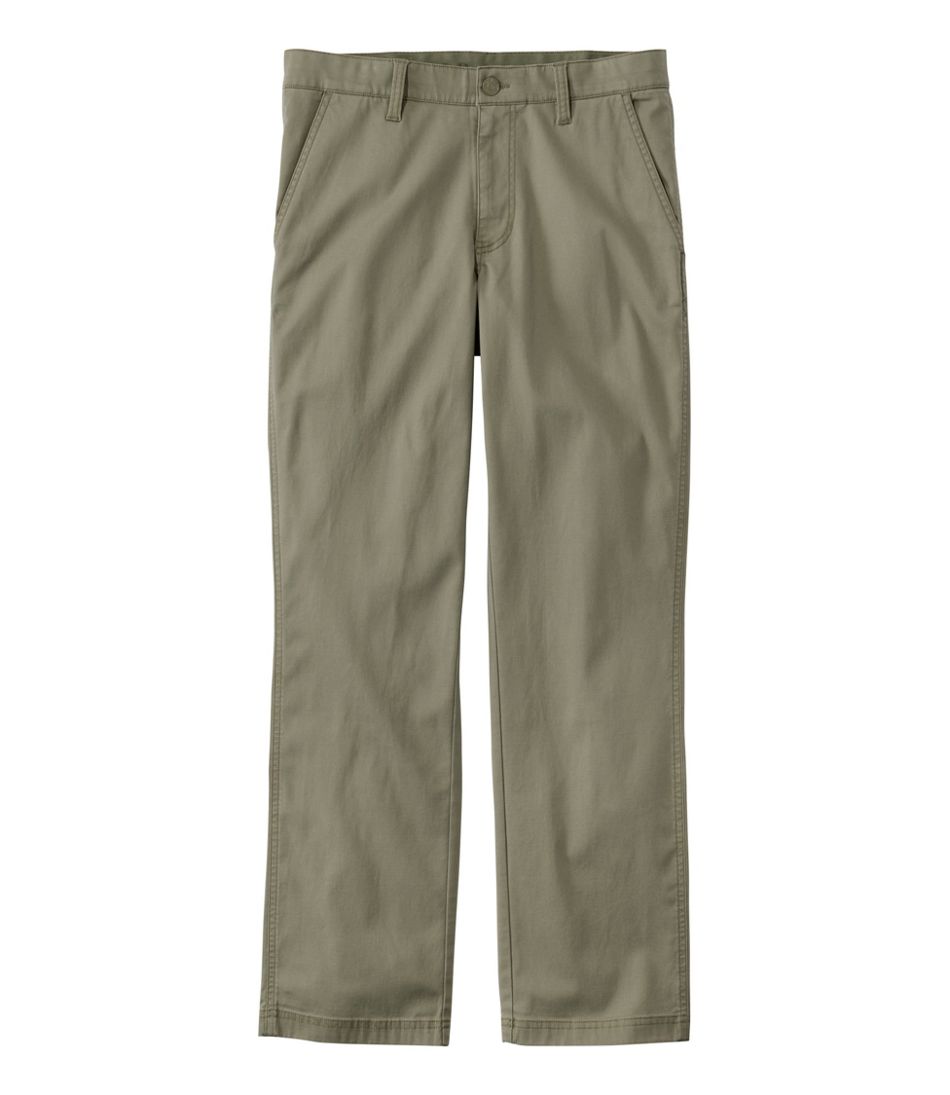 Men's BeanFlex® Performance Canvas Pants, Chinos, Standard Fit, Straight Leg | L.L.Bean