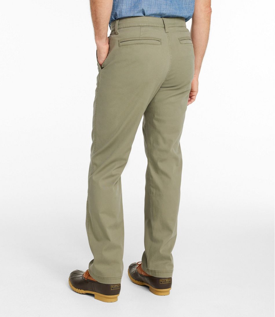Men's BeanFlex® Performance Canvas Pants, Chinos, Standard Fit, Straight Leg | L.L.Bean