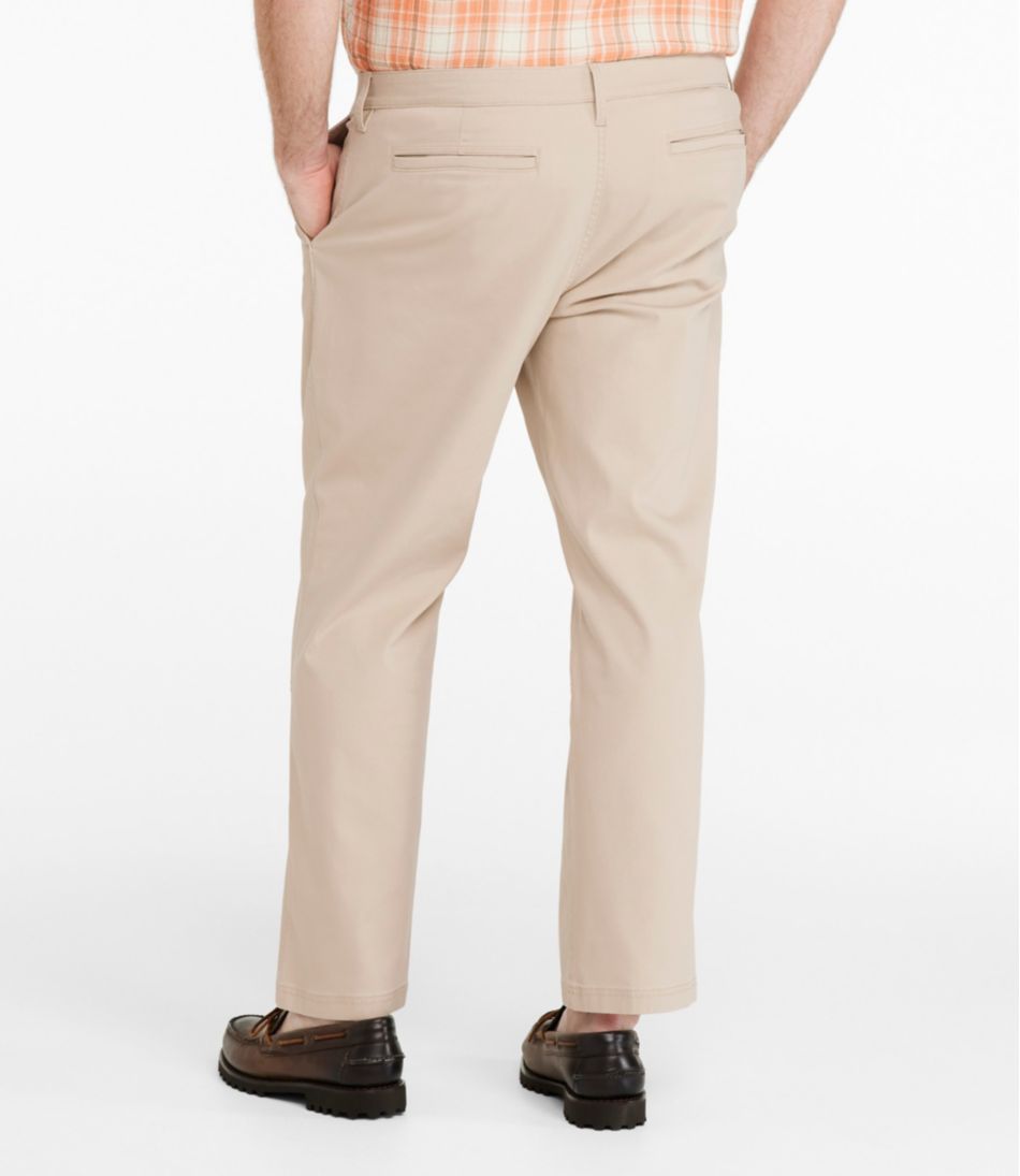 Men's BeanFlex® Performance Canvas Pants, Chinos, Standard Fit, Straight Leg | L.L.Bean