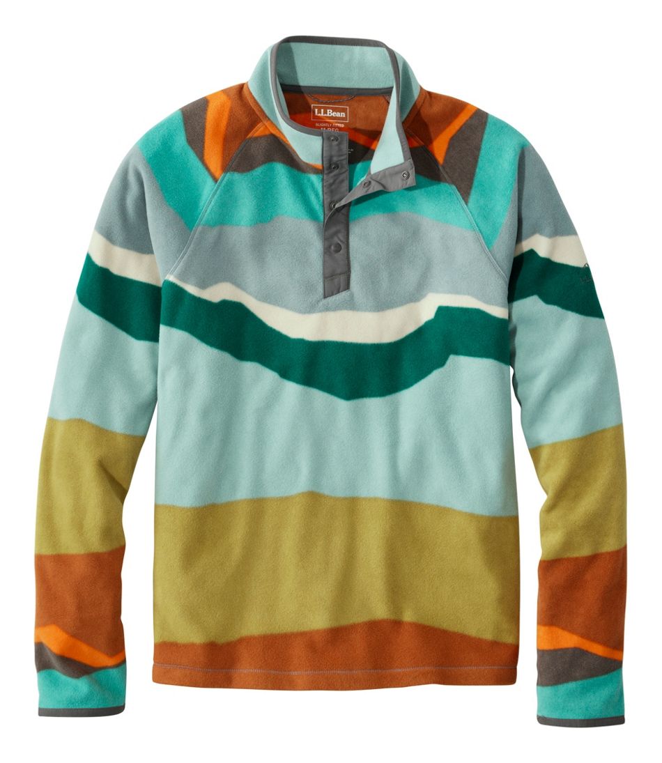 Men's All Season Access Fleece Pullover, Print | L.L.Bean
