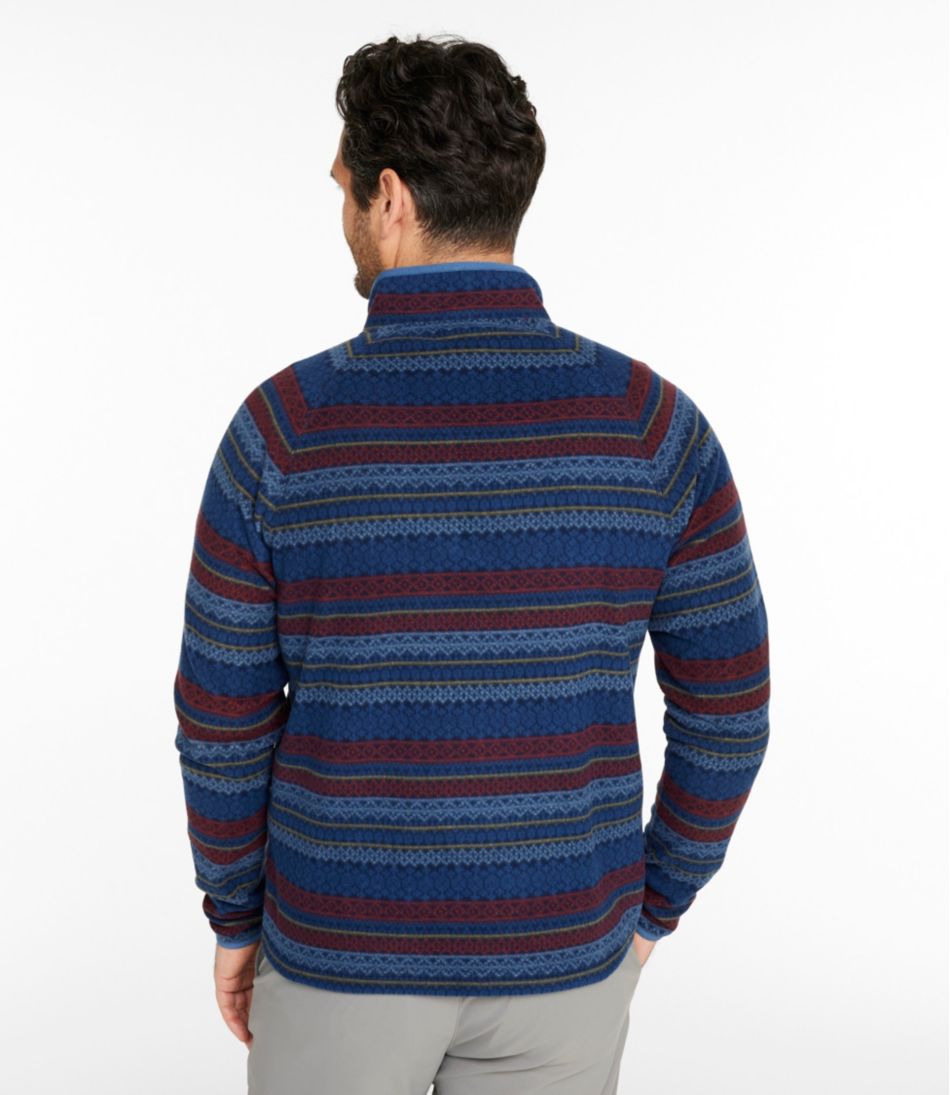 Men's All Season Access Fleece Pullover, Print | L.L.Bean