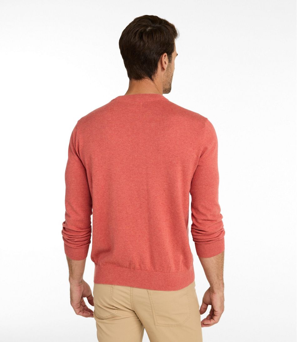 Men's All Seasons Cotton Blend Sweater, Crewneck | L.L.Bean