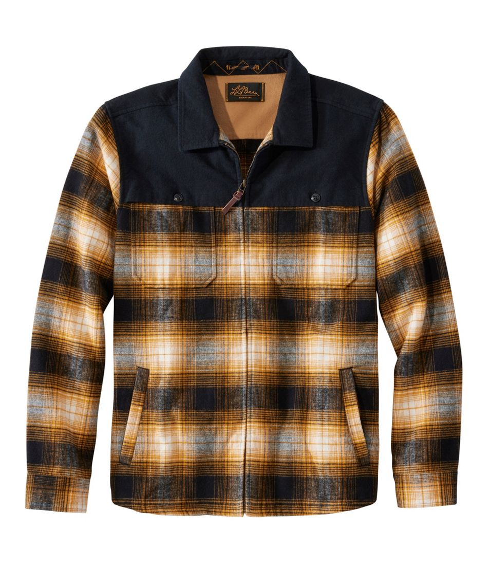Men's Signature 1965 Chamois Cloth Stag Jacket, Plaid | L.L.Bean