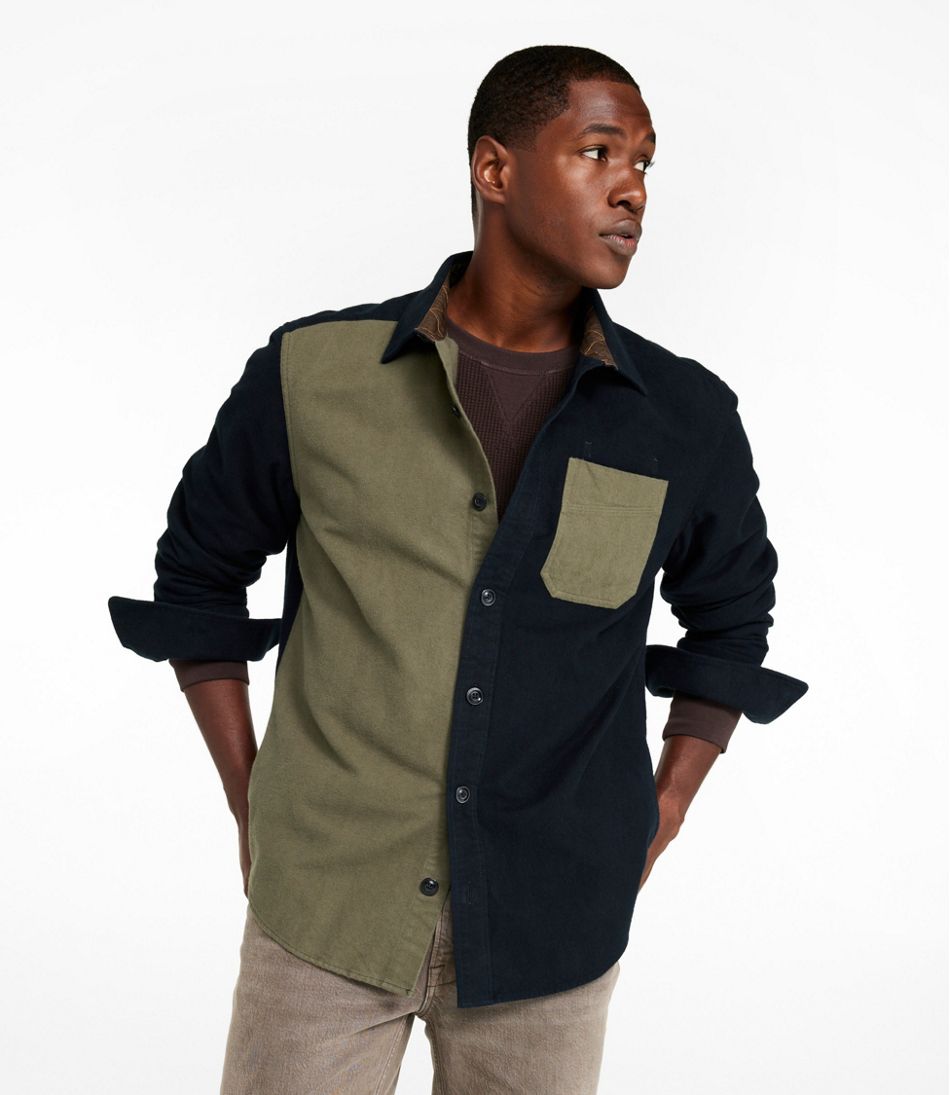 Men's Signature 1933 Chamois Cloth Shirt, Slim Fit, Mixed Media | L.L.Bean
