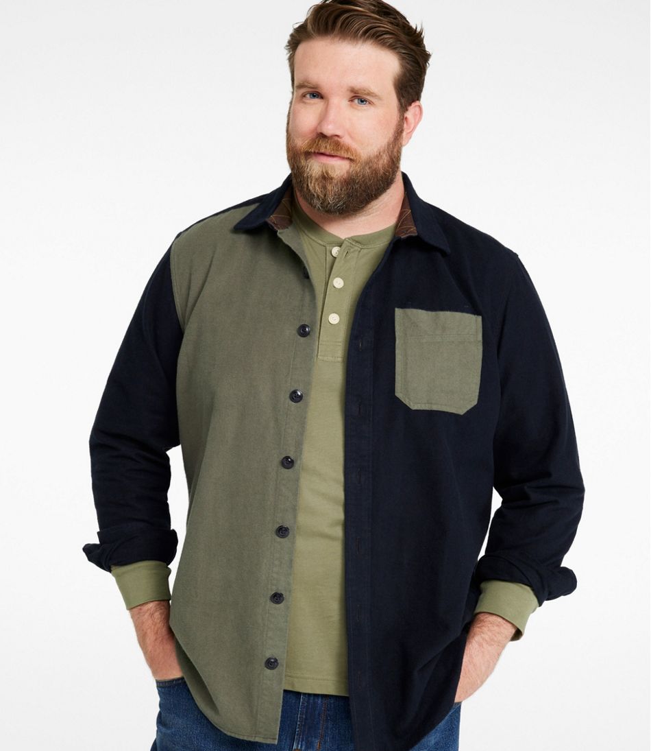 Men's Signature 1933 Chamois Cloth Shirt, Slim Fit, Mixed Media | L.L.Bean