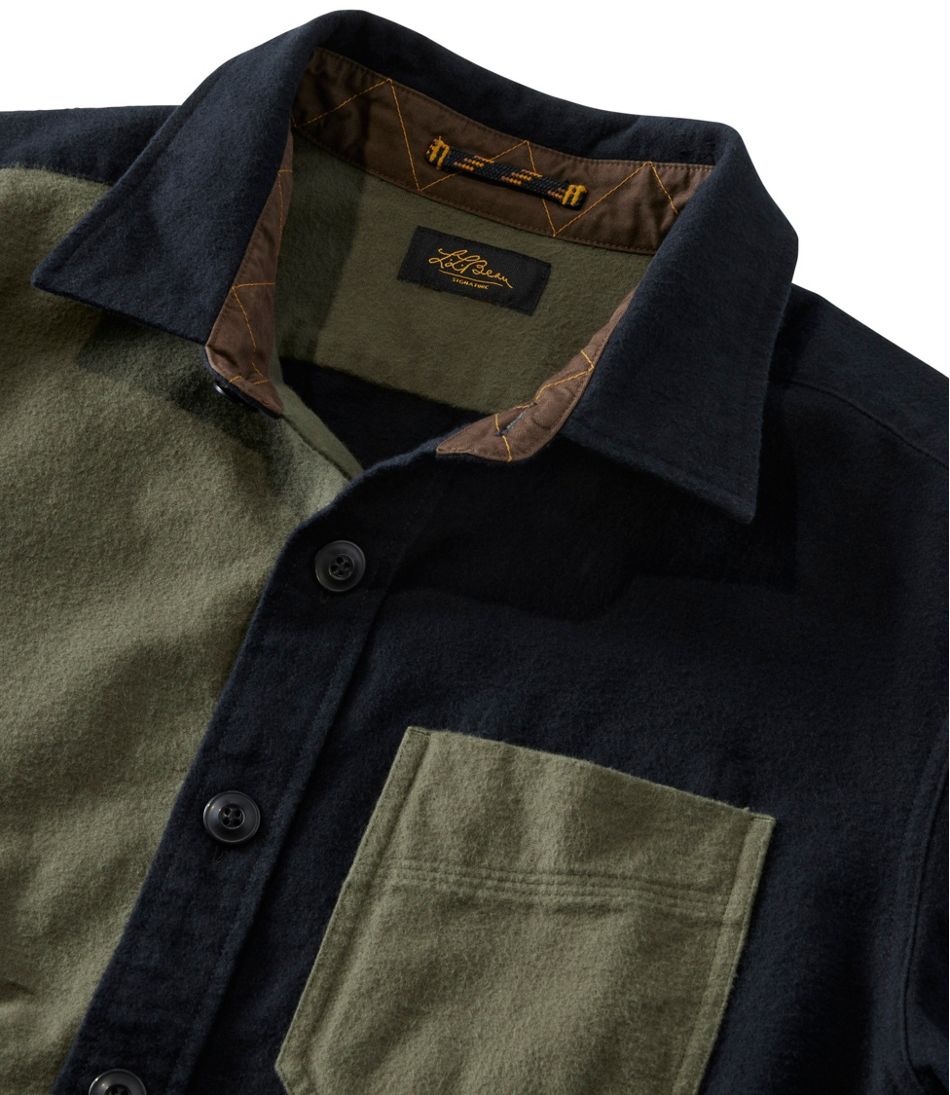 Men's Signature 1933 Chamois Cloth Shirt, Slim Fit, Mixed Media | L.L.Bean