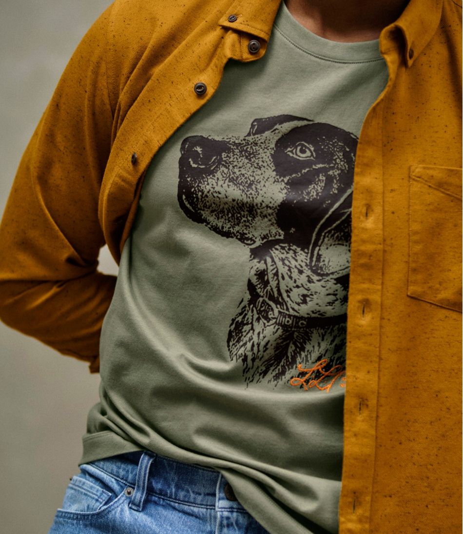 Men's Signature Northwoods Short-Sleeve Tee, Graphic | L.L.Bean