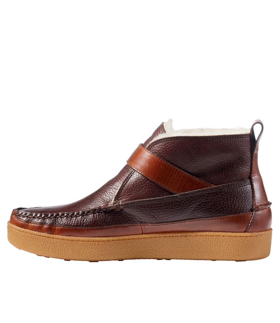Men's Lodge Moc Vibram® Buckle Boots, Shearling | L.L.Bean