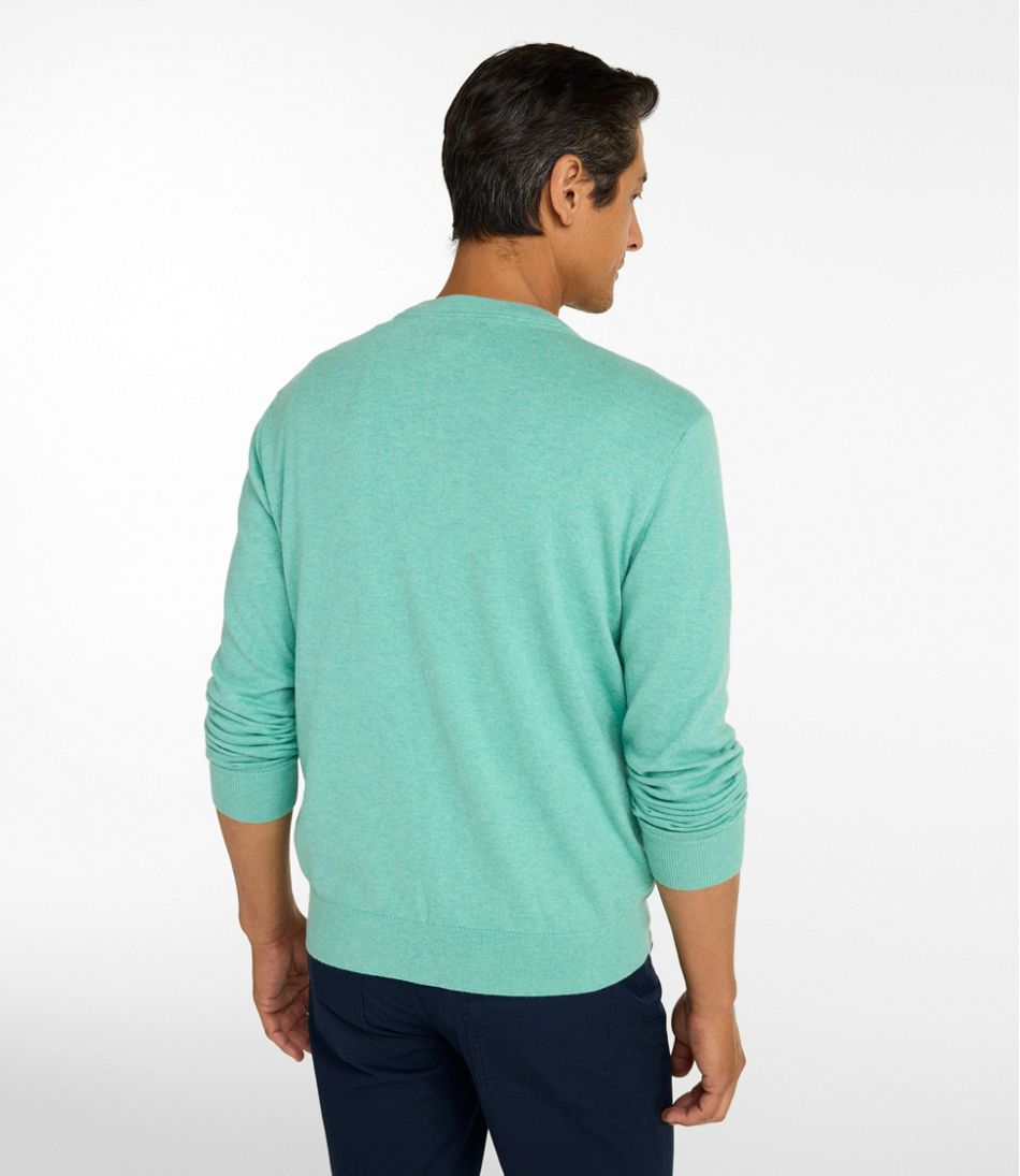 Men's All Seasons Cotton Blend Sweater, V-Neck | L.L.Bean
