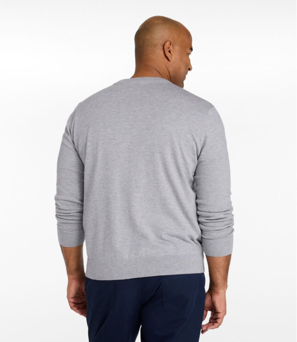 Men's All Seasons Cotton Blend Sweater, V-Neck | L.L.Bean