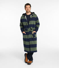 Men's Mariner Sweatshirt Robe, Stripe | L.L.Bean