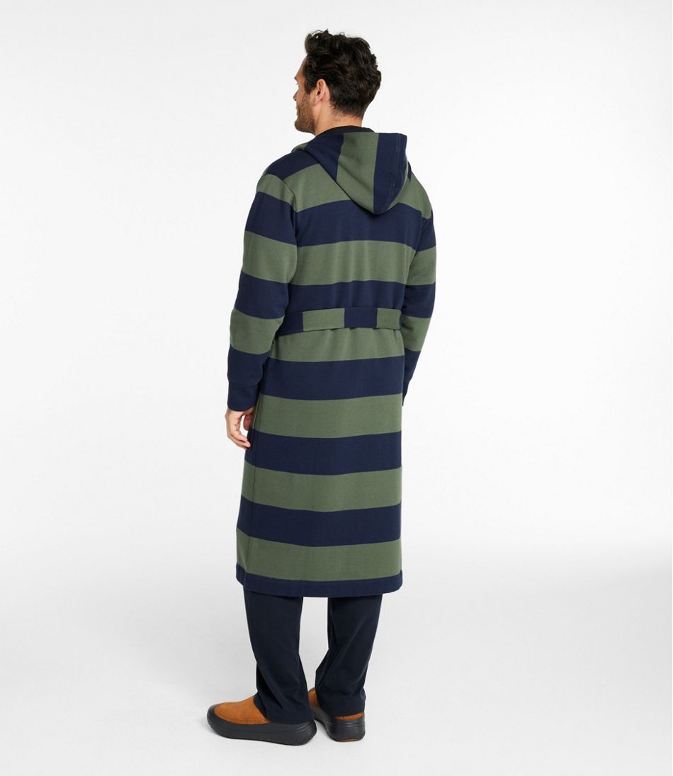 Men's Mariner Sweatshirt Robe, Stripe | L.L.Bean