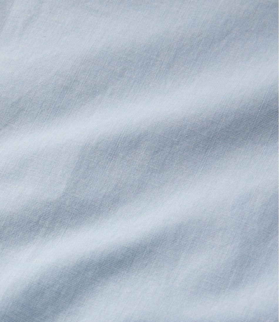 Men's Comfort Stretch Performance® Chambray Shirt, Long-Sleeve, Slightly Fitted Untucked Fit | L.L.Bean