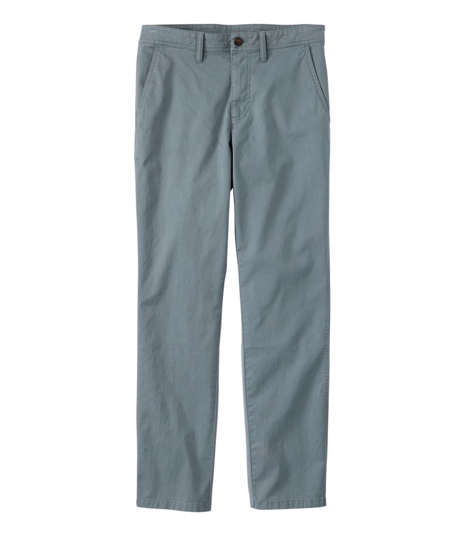 Men's Sunwashed Khaki Pants, Standard Fit, Straight Leg | L.L.Bean