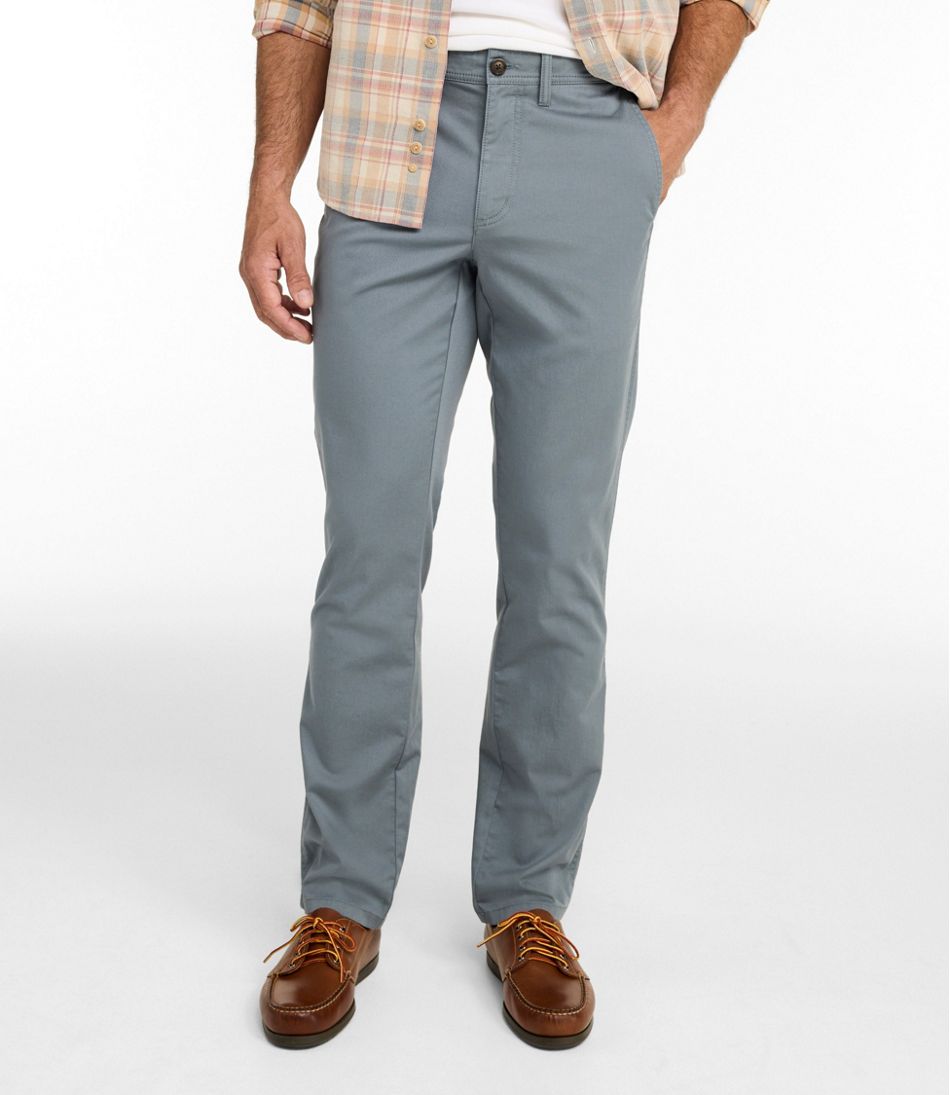 Men's Sunwashed Khaki Pants, Standard Fit, Straight Leg | L.L.Bean
