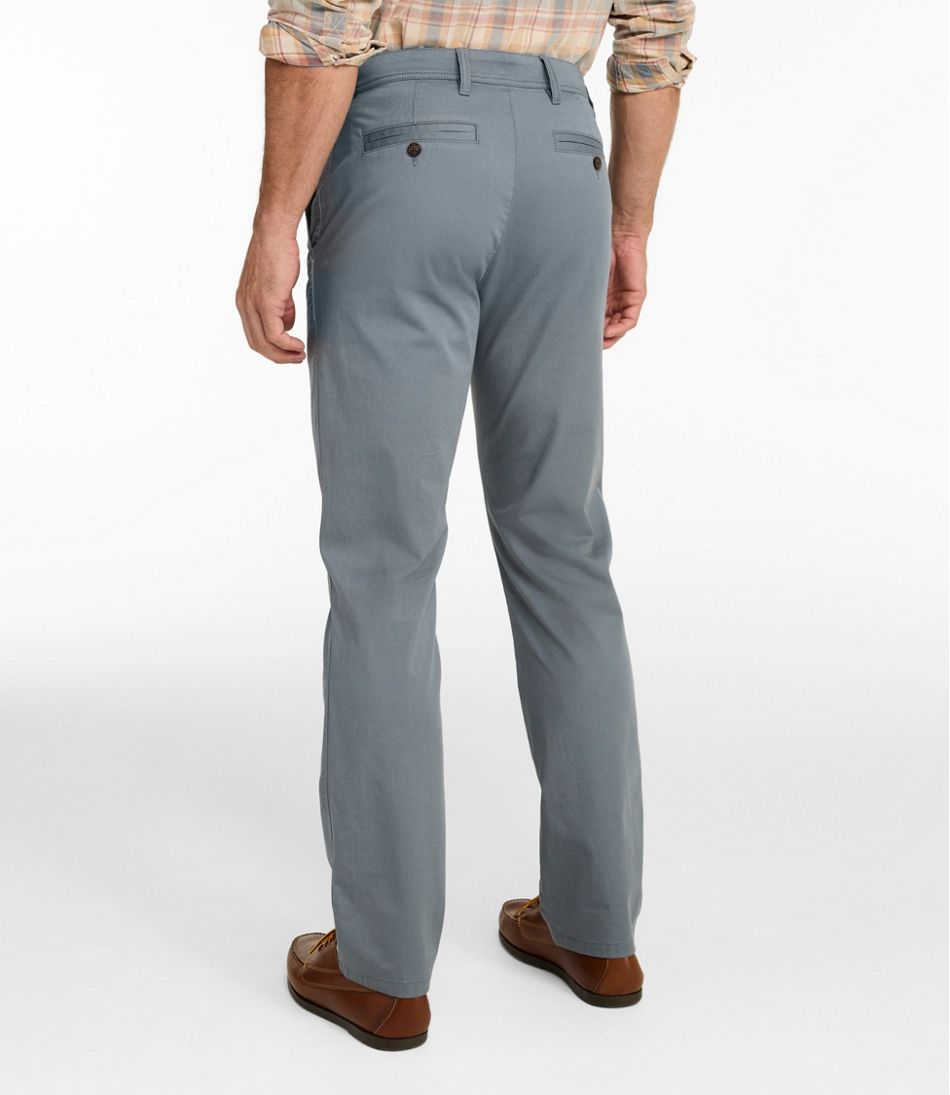 Men's Sunwashed Khaki Pants, Standard Fit, Straight Leg | L.L.Bean