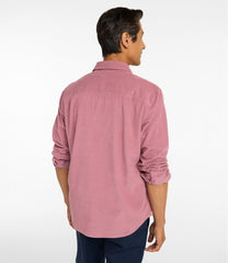 Men's Sunwashed Corduroy Shirt, Slightly Fitted Untucked Fit | L.L.Bean