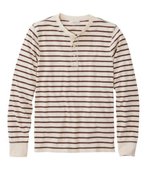 Men's Signature Northwoods Henley, Long-Sleeve, Stripe | L.L.Bean