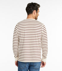 Men's Signature Northwoods Henley, Long-Sleeve, Stripe | L.L.Bean