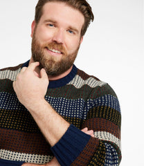 Men's Signature 1980 Matinicus Rock Sweater, Crewneck, Stripe | L.L.Bean