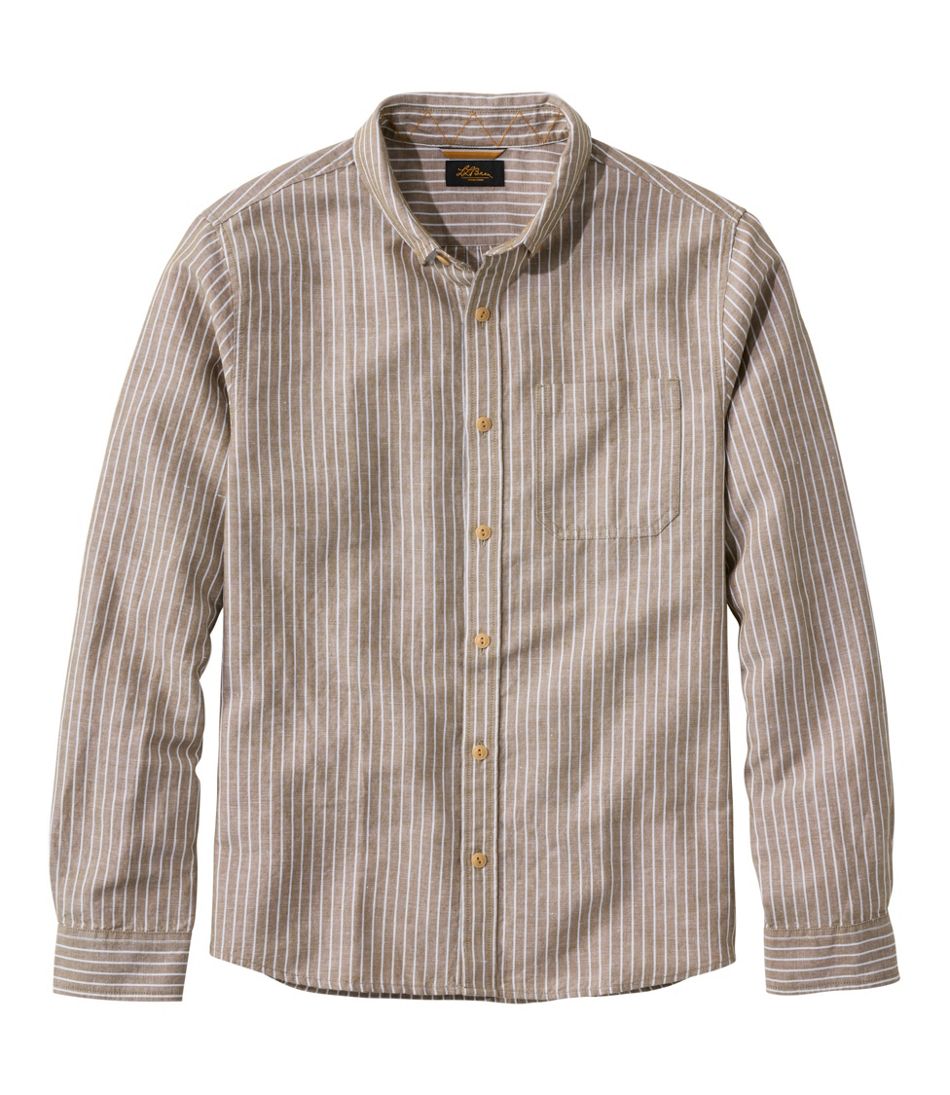 Men's Signature Wharfside Linen Blend Shirt | L.L.Bean