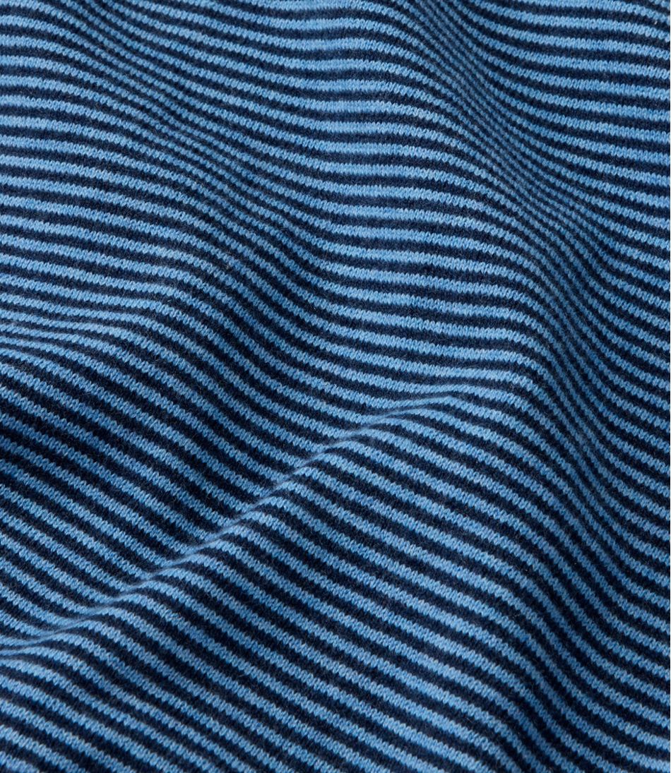Men's All Seasons Cotton Blend Sweater, Crewneck, Stripe | L.L.Bean