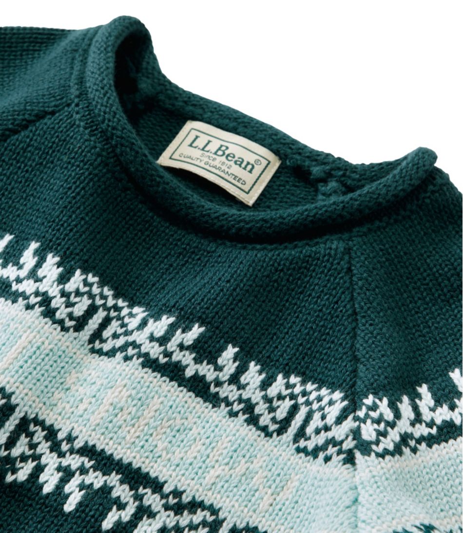 Infants' and Toddlers' Cotton Rollneck Sweater | L.L.Bean
