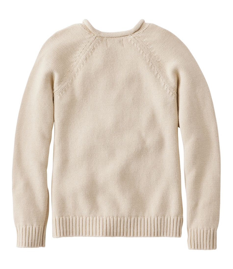 Kids' Cotton Rollneck Sweater | L.L.Bean