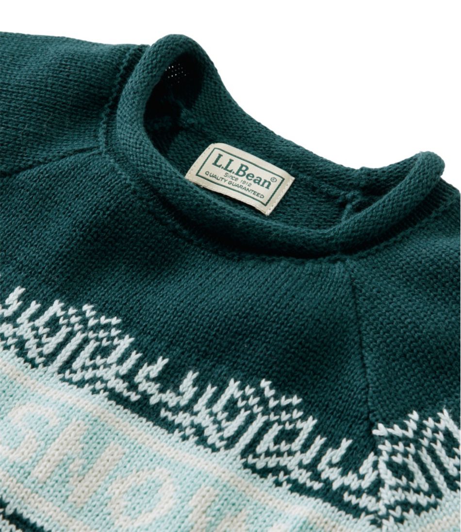 Kids' Cotton Rollneck Sweater | L.L.Bean