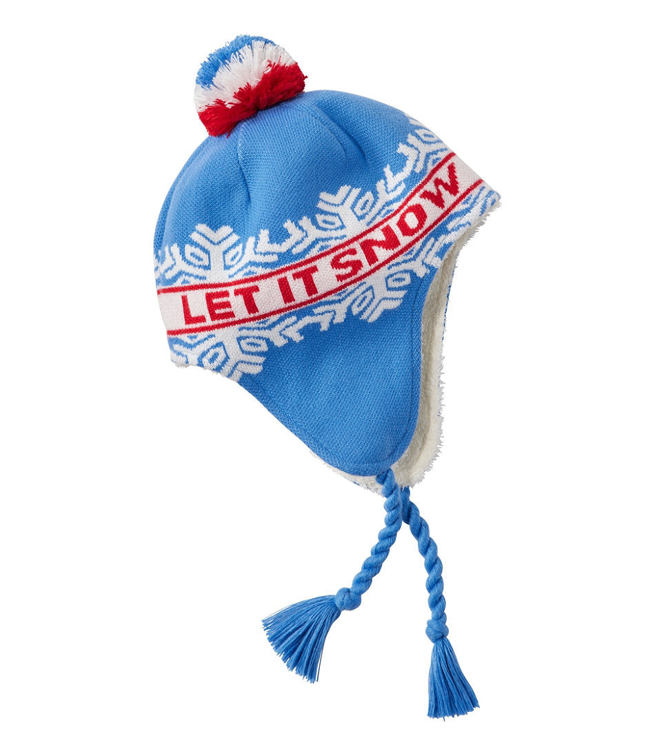 Deep Glacier Blue Let It Snow,Small/Medium