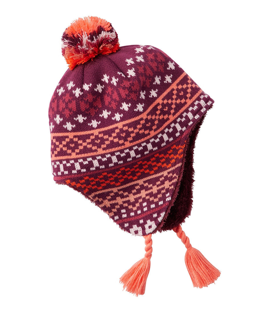 Deep Rosewood Fair Isle,12-24 Months