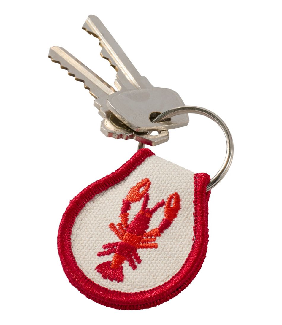 Embroidered Patch Charm, Lobster | L.L.Bean