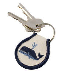 Embroidered Patch Charm, Whale | L.L.Bean
