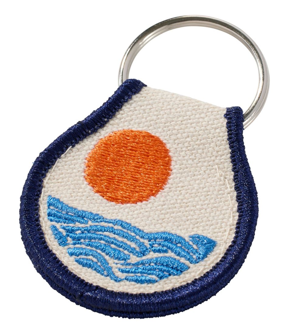 Embroidered Patch Charm, Sun & Waves | L.L.Bean